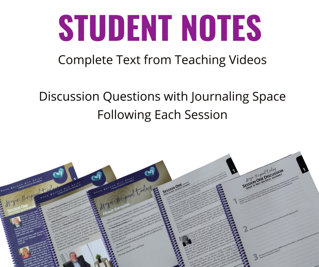 HBT Student Notes screenshots of workbook