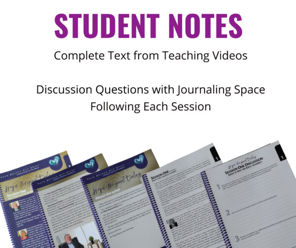 HBT Student Notes screenshots of workbook