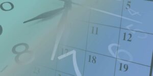 distorted clock and calendar--when the calendar hurts
