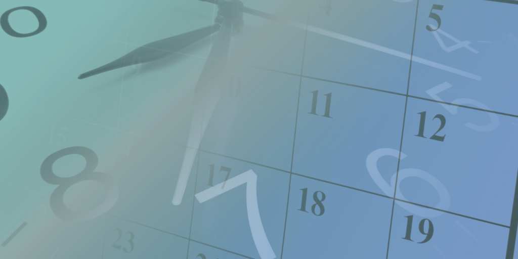 distorted clock and calendar--when the calendar hurts