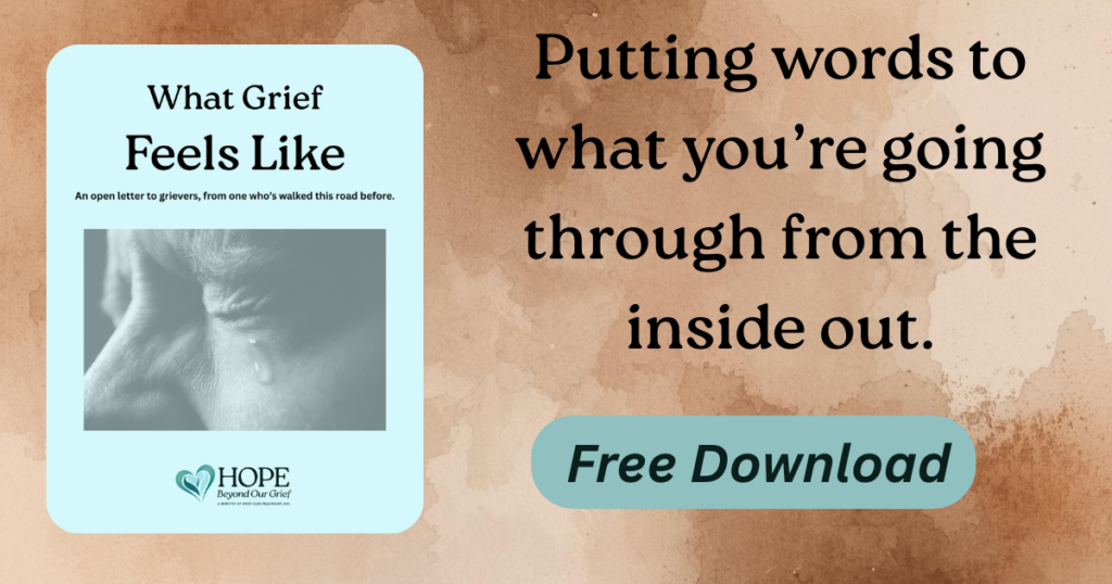 What Grief Feels Like: Putting words to what you're going through, from the inside out.

Free Download